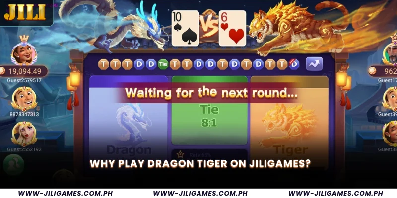 Why play Dragon Tiger on Jiligames?